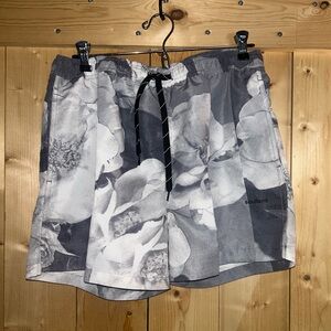 Soulland Gray Floral Men's Swim Shorts